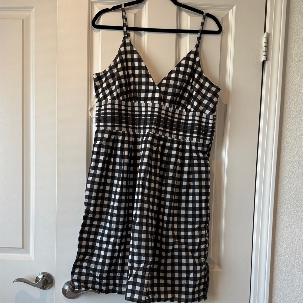 Banana Republic Checkered Mini Dress